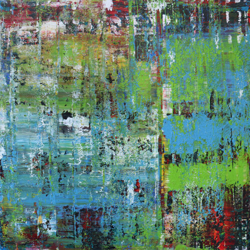 Latrigg Tarn [Abstract N°2800] by Koen Lybaert, Painting for Sale on Select