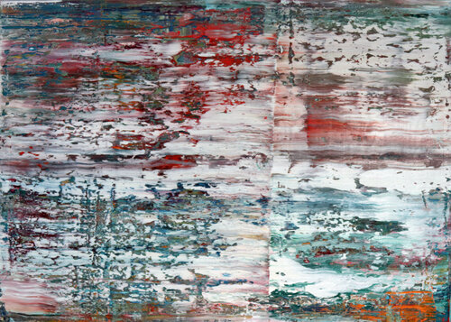 Fagradalsfjall [Abstract N°2860] by Koen Lybaert, Painting for Sale on Select