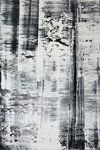 Snowstorm III [Abstract N°2823] by Koen Lybaert, Painting for Sale on Select