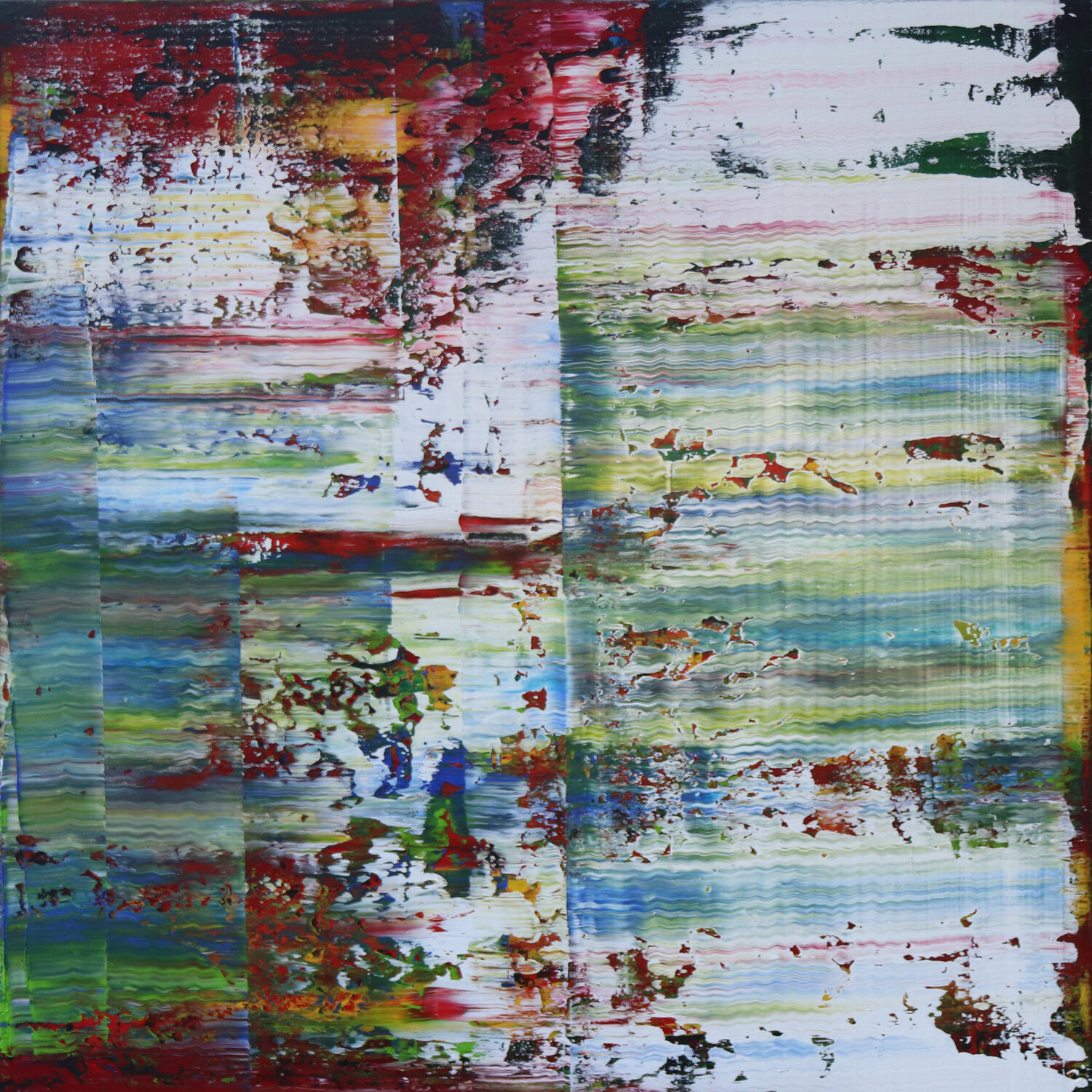 Buttermere lake [Abstract N°2799] Koen Lybaert Original painting for sale