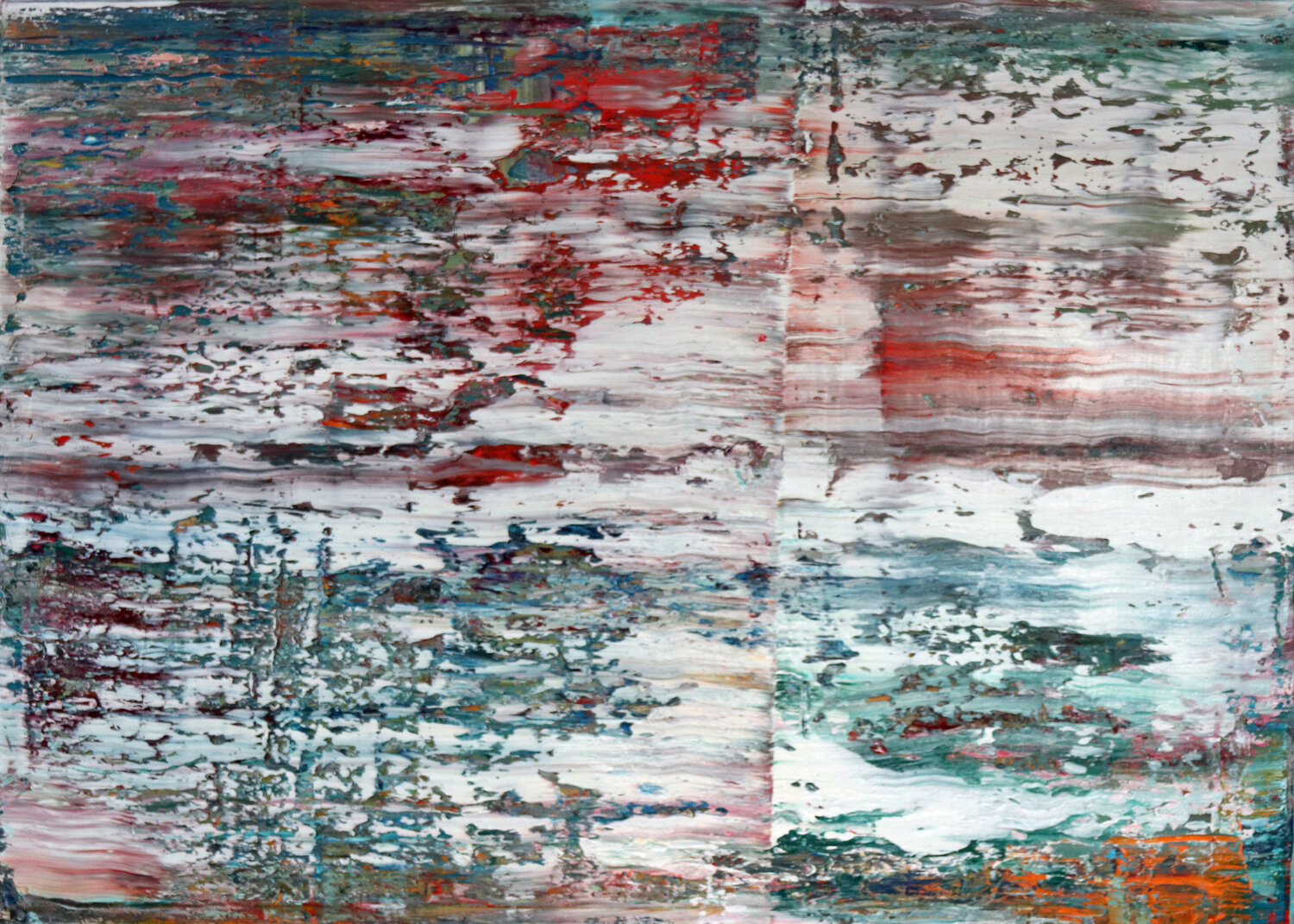 Fagradalsfjall [Abstract N°2860] Koen Lybaert Original painting for sale
