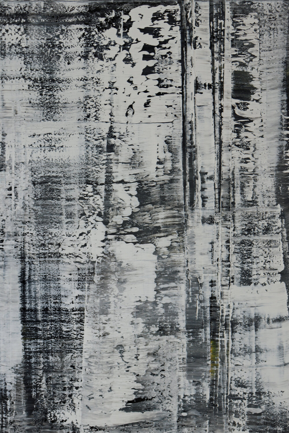 Snowstorm II [Abstract N°2822] Koen Lybaert Original painting for sale
