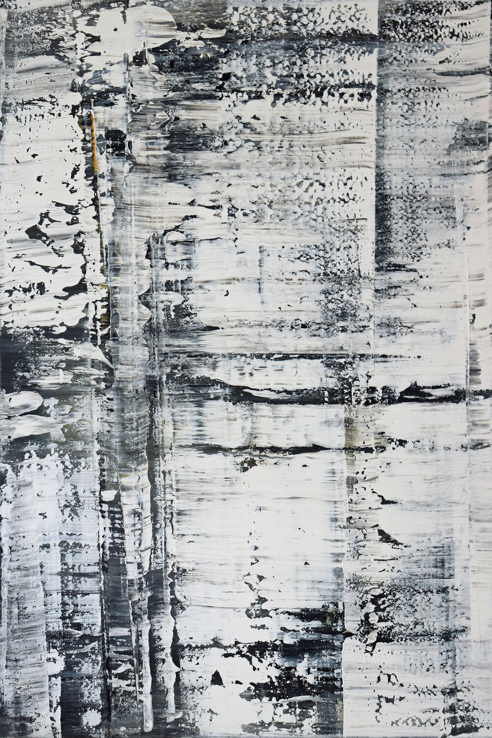 Snowstorm I [Abstract N°2821] Koen Lybaert Original painting for sale