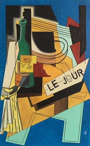 LE JOUR - “Frammenti di Mattino” by Roberto Re, Painting for Sale on Select