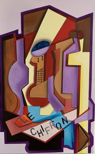 LE CHIFFON - Trasparenze Sospese” by Roberto Re, Painting for Sale on Select