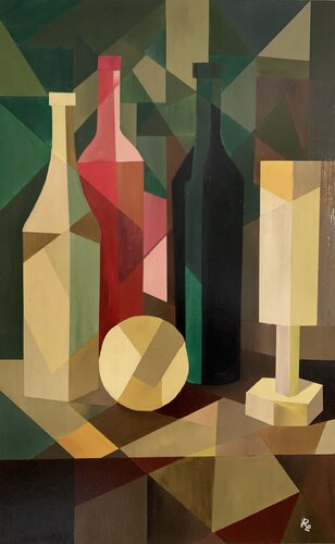 MORANDI 3 (La sfera) by Roberto Re, Painting for Sale on Select