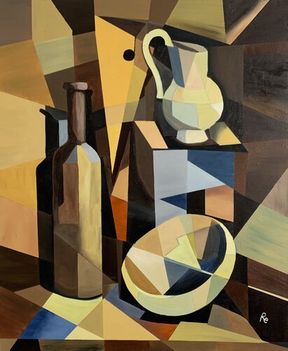 MORANDI 6 (la brocca) by Roberto Re, Painting for Sale on Select