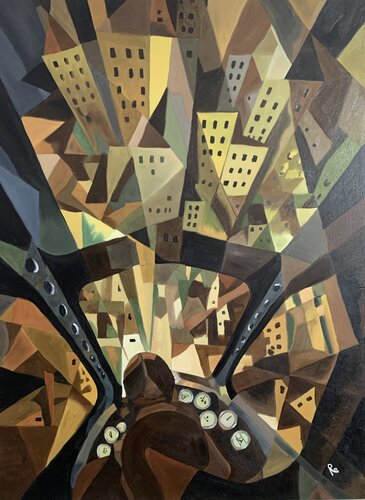 PROIBITO SBAGLIARE by Roberto Re, Painting for Sale on Select