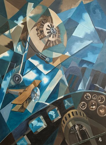 EVOLUZIONI by Roberto Re, Painting for Sale on Select
