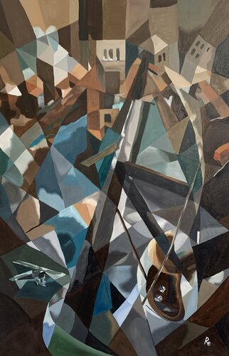 IL GIRO DELLA MORTE by Roberto Re, Painting for Sale on Select