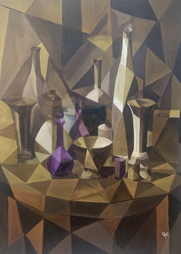 MORANDI 13 (l'ampolla) by Roberto Re, Painting for Sale on Select