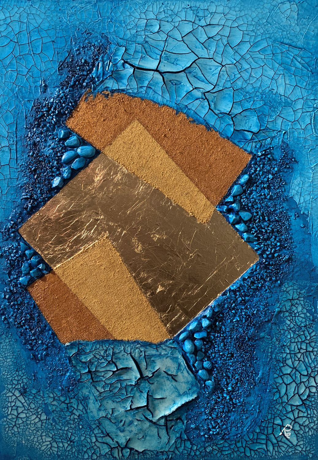 ORO INCENSO E MIRRA Roberto Re Original painting for sale