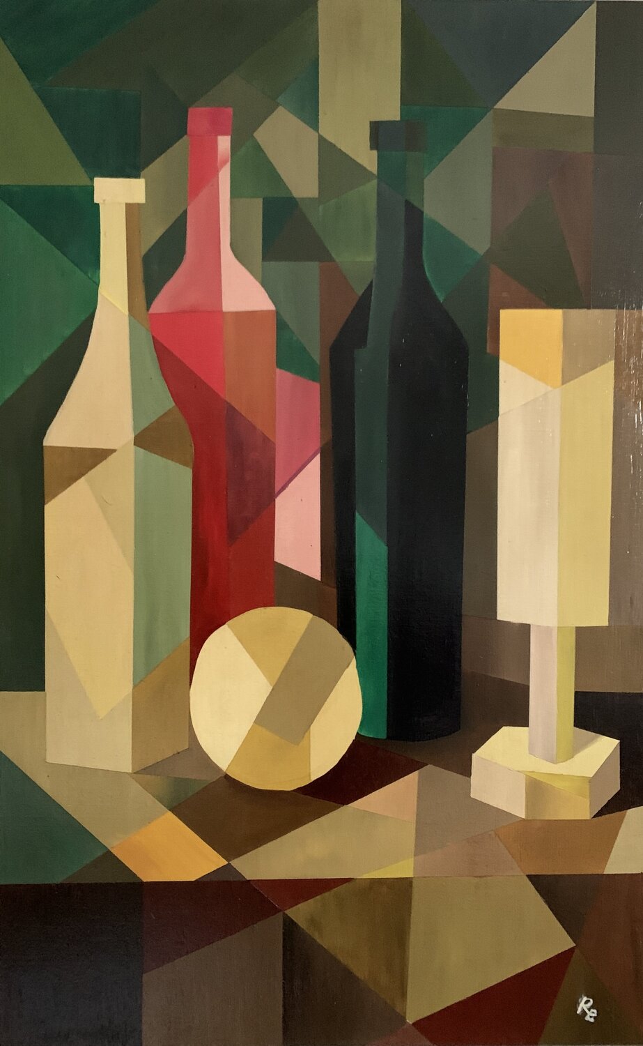 MORANDI 3 (La sfera) Roberto Re Original painting for sale