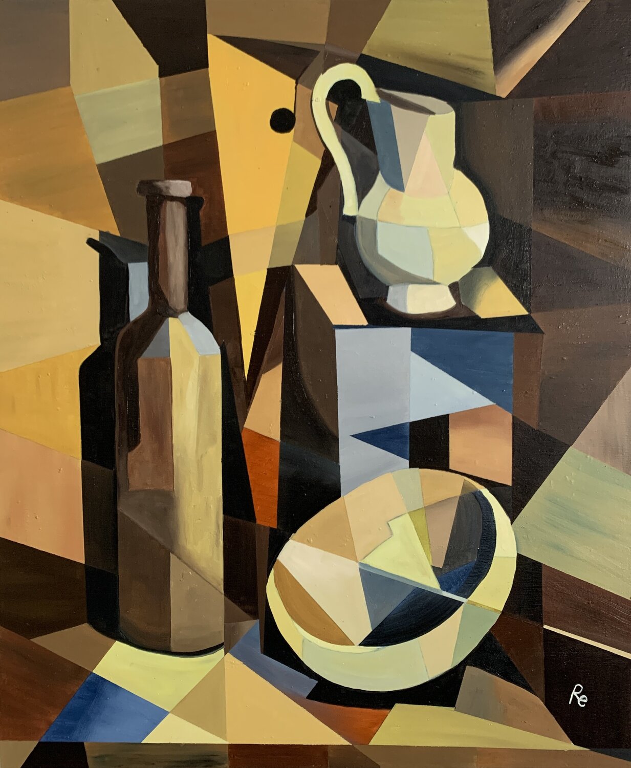 MORANDI 6 (la brocca) Roberto Re Original painting for sale