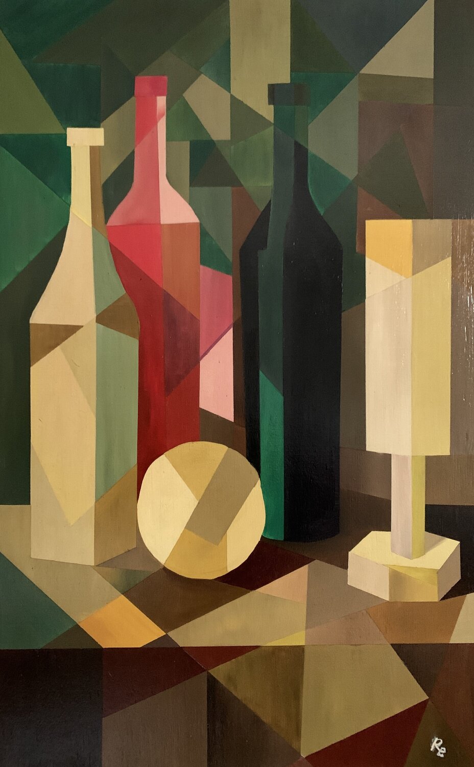 MORANDI 3 (la sfera) Roberto Re Original painting for sale