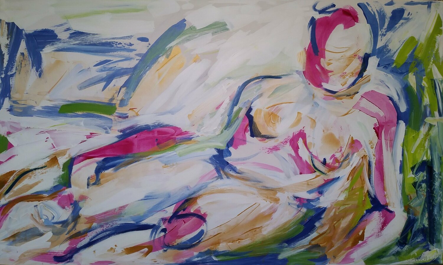 Body and Soul Judy Arsenault Original painting for sale