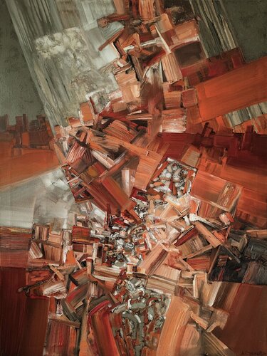 Renovation by Dimitri Strelkov, Painting for Sale on Select