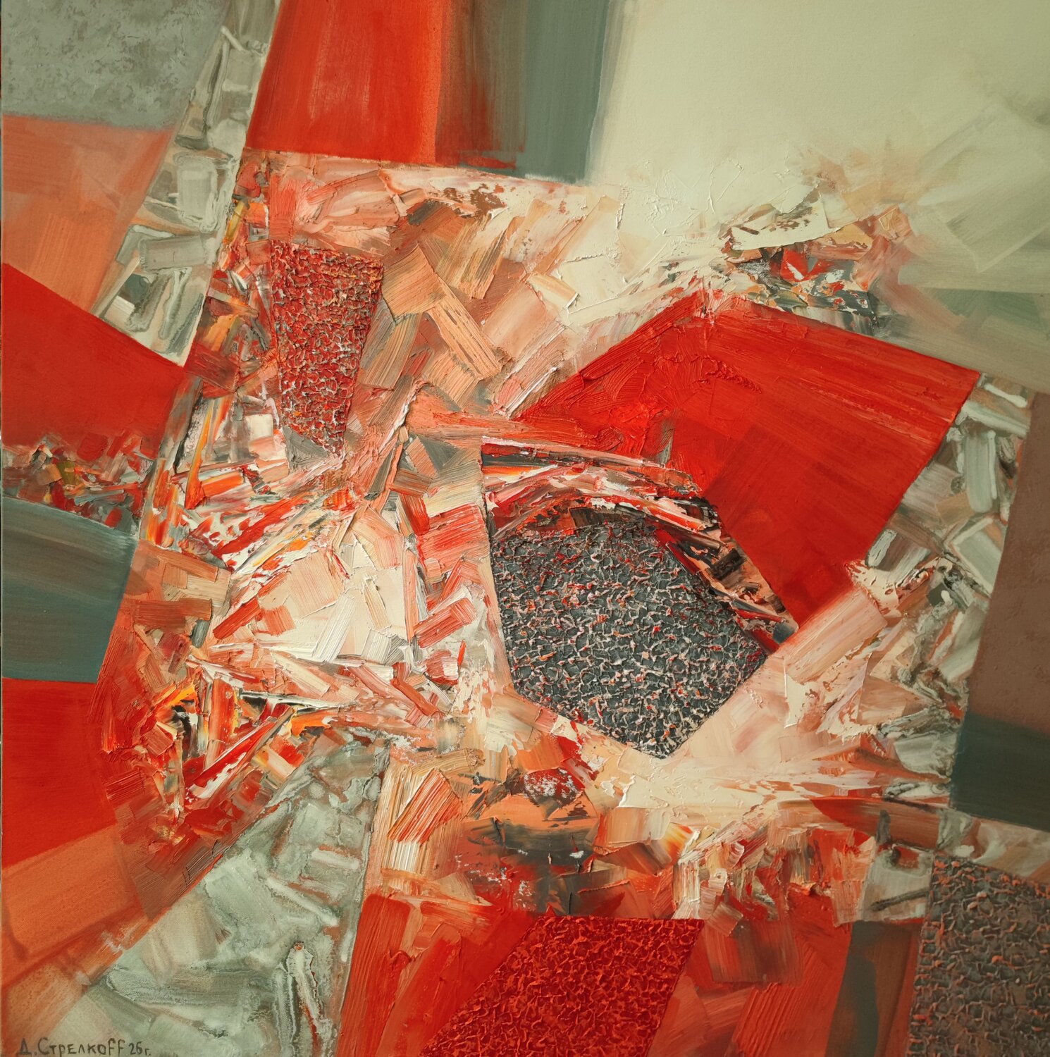 Key to Ignition Dimitri Strelkov Original painting for sale