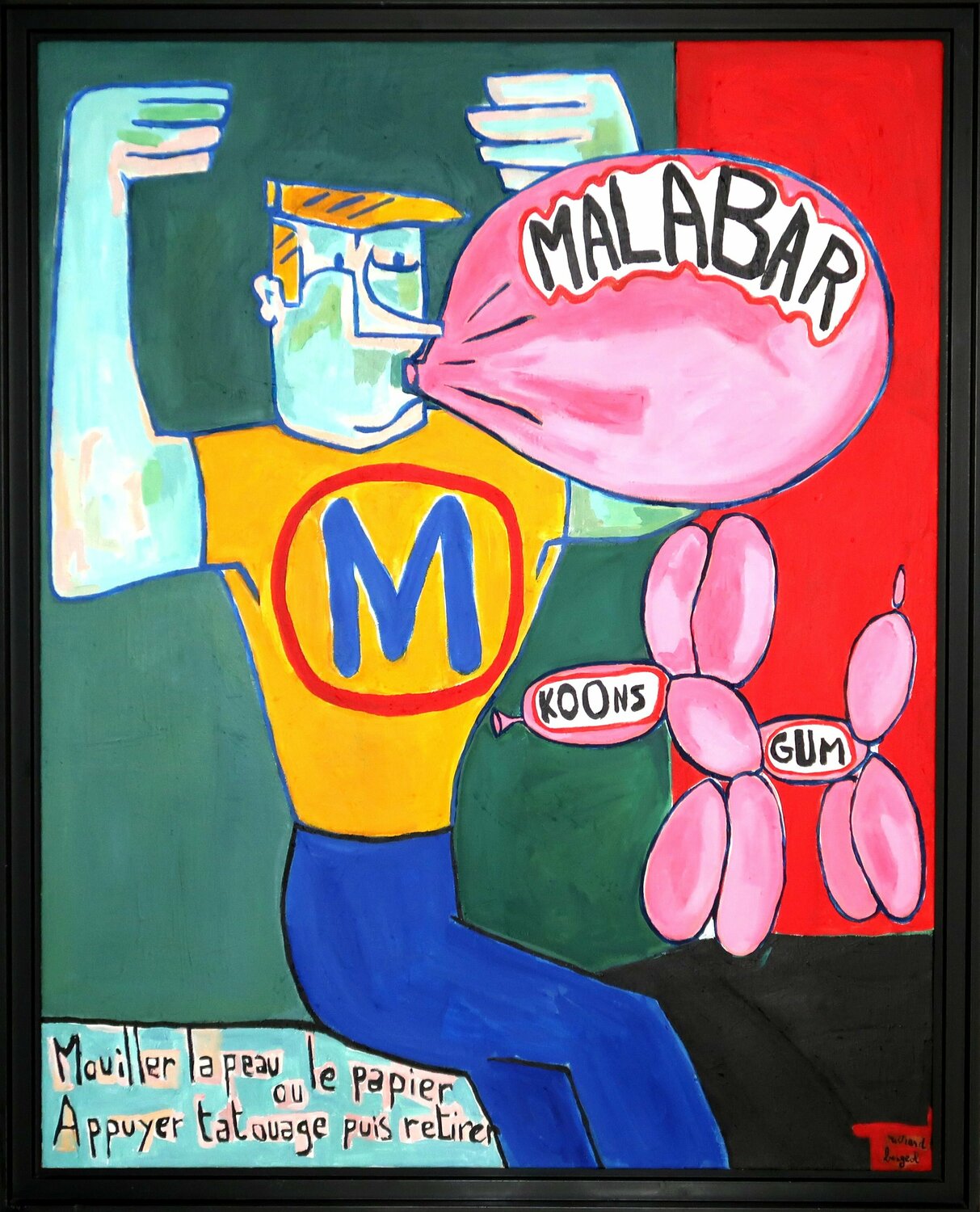 MALABAR Richard Boigeol Original painting for sale