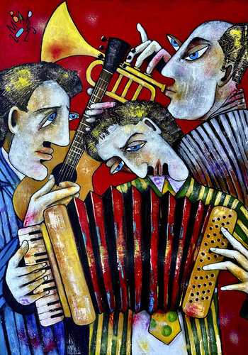 Play it again by Mikhail Baranovskiy, Painting for Sale on Select