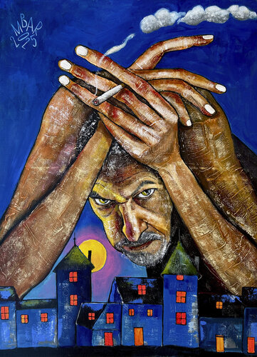 Dreams of Something More by Mikhail Baranovskiy, Painting for Sale on Select