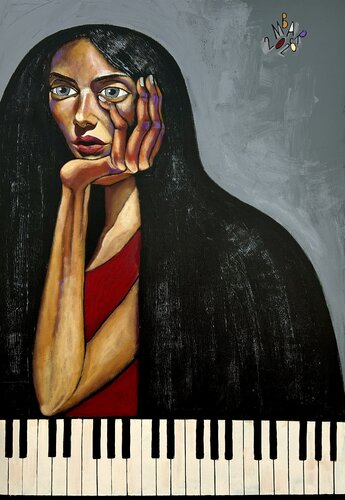 Mental. Instrumental. by Mikhail Baranovskiy, Painting for Sale on Select