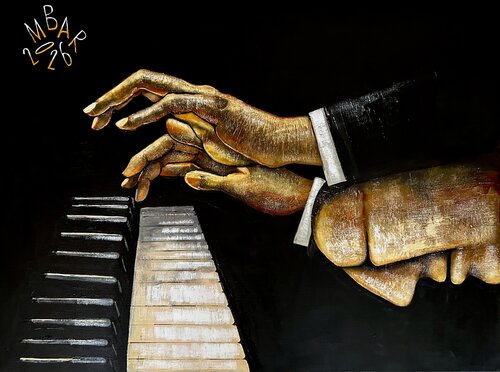 After the Music by Mikhail Baranovskiy, Painting for Sale on Select