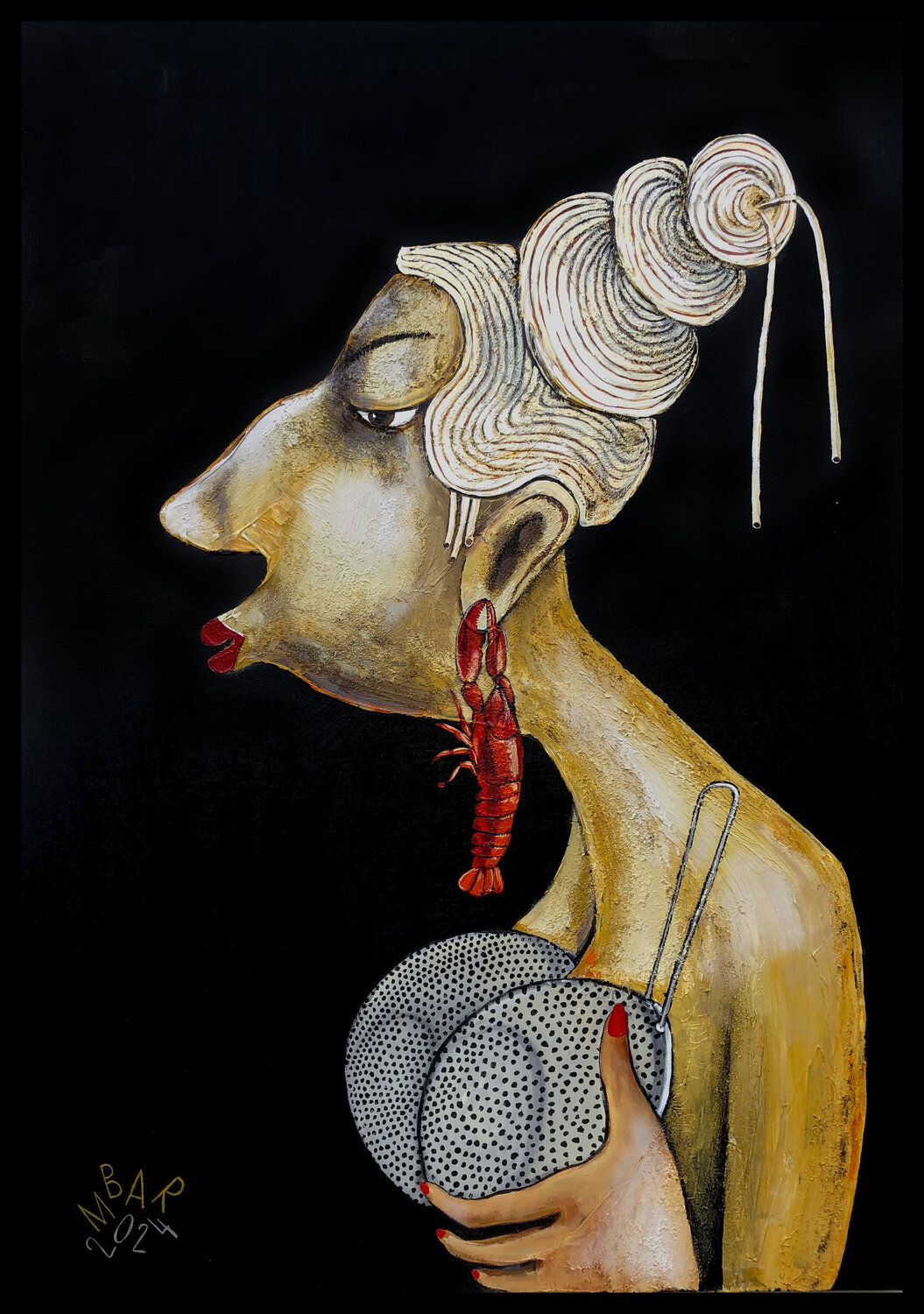 Pasta Del Mare Mikhail Baranovskiy Original painting for sale