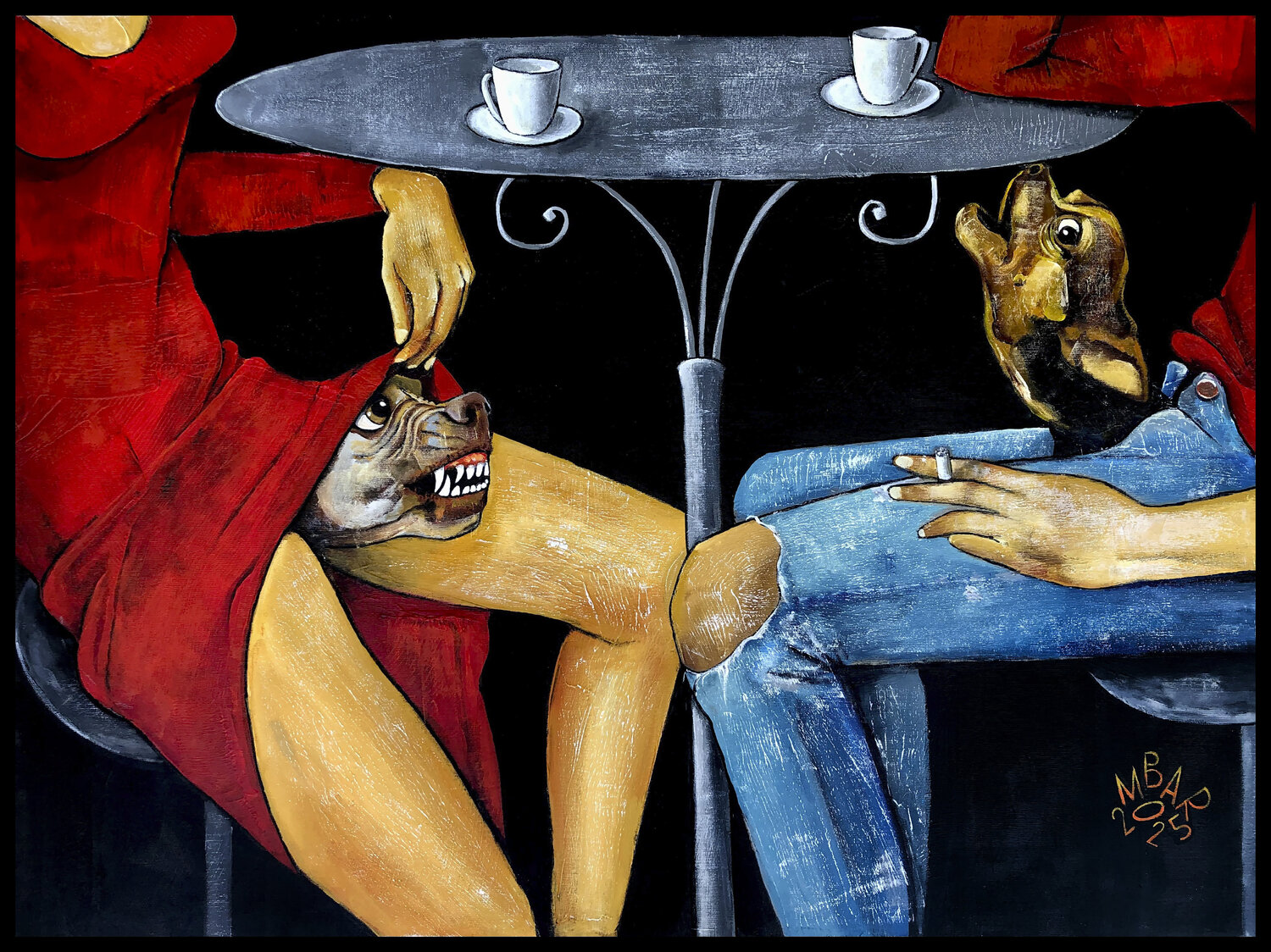 Dog-friendly Mikhail Baranovskiy Original painting for sale