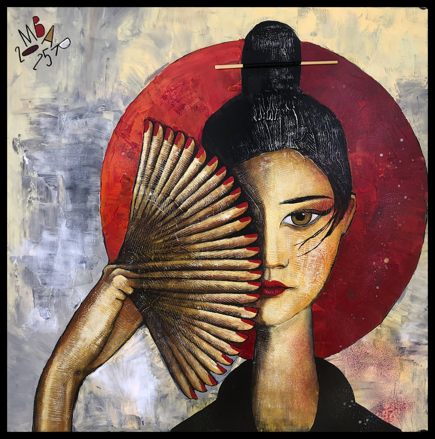 Sleight of Face Mikhail Baranovskiy Original painting for sale