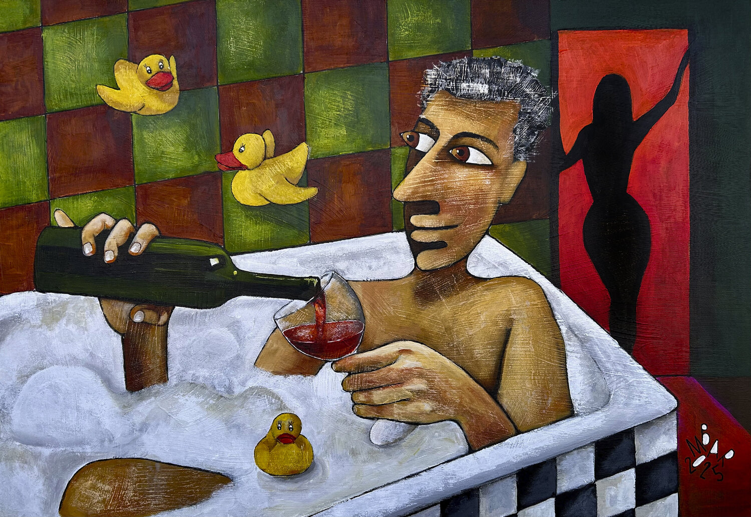 The world can wait Mikhail Baranovskiy Original painting for sale