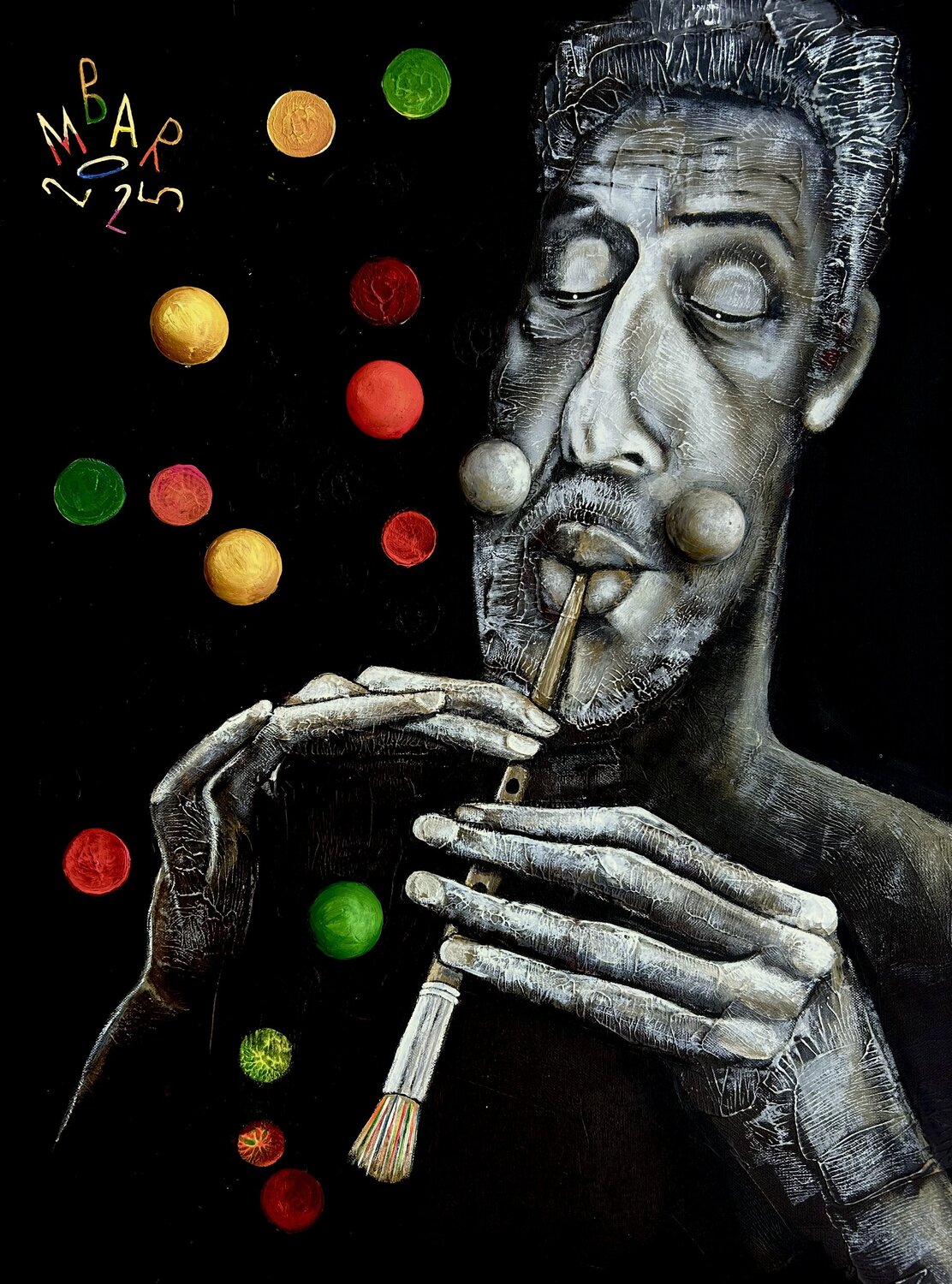 Nocturne for a Brush Mikhail Baranovskiy Original painting for sale