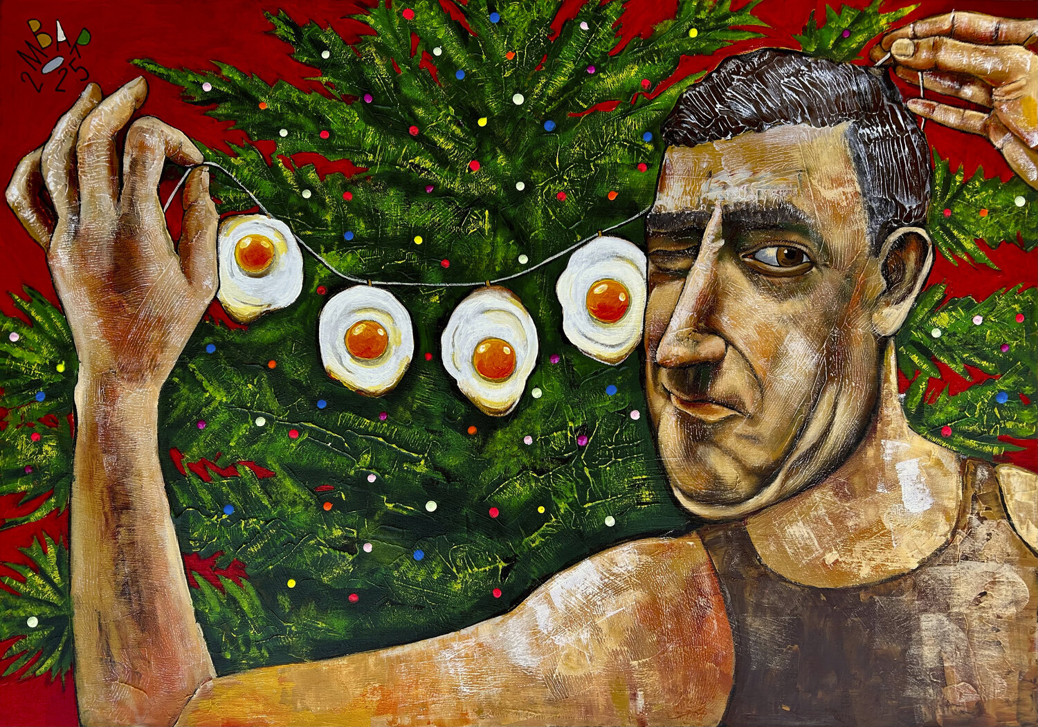Jingle Bells Mikhail Baranovskiy Original painting for sale