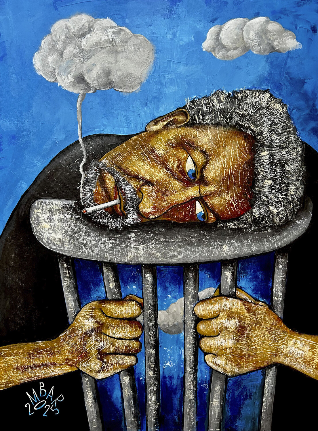 Inner Captivity Mikhail Baranovskiy Original painting for sale