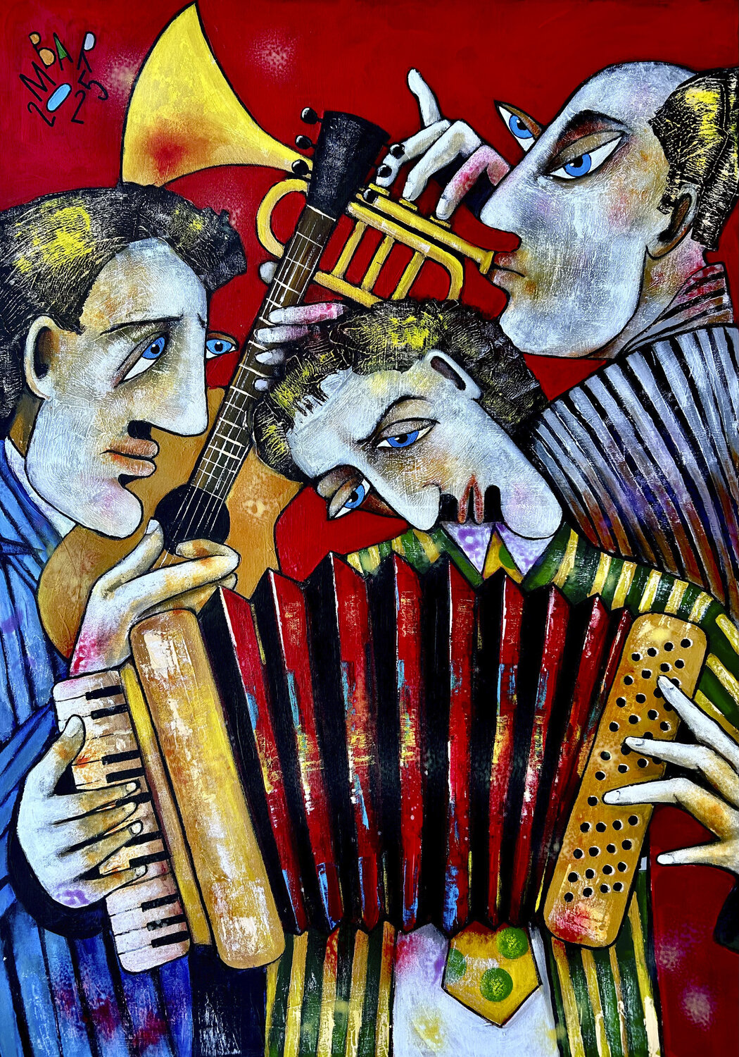 Play it again Mikhail Baranovskiy Original painting for sale