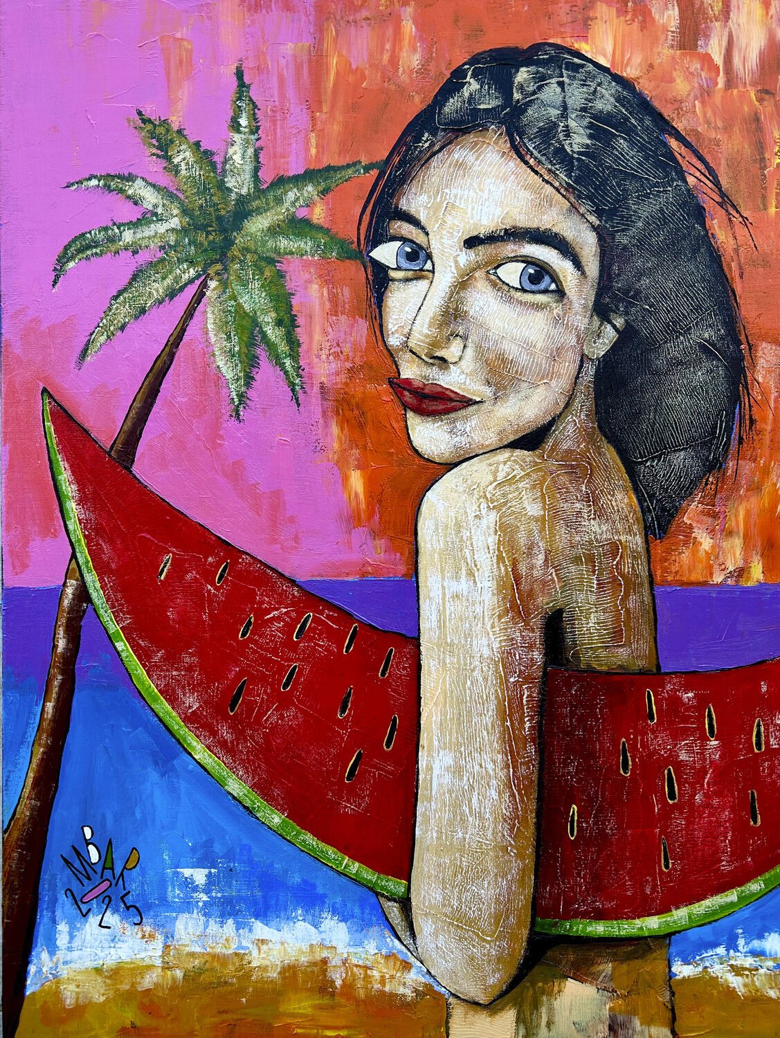 Summer time Mikhail Baranovskiy Original painting for sale