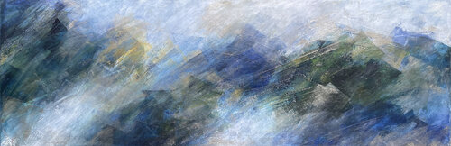 Montañas de nubes by Sara Sepúlveda, Painting for Sale on Select