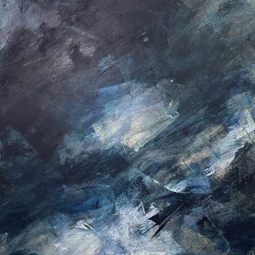 Agua de noche by Sara Sepúlveda, Painting for Sale on Select