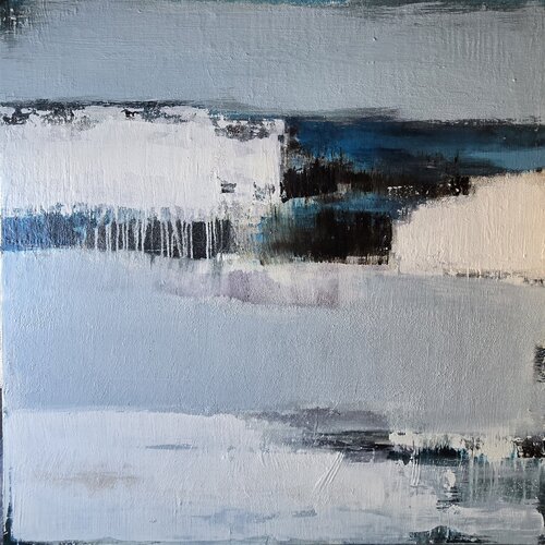 Abstrakte Landschaft 2 by Conny Niehoff, Painting for Sale on Select