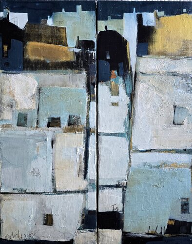Alte Stadt by Conny Niehoff, Painting for Sale on Select