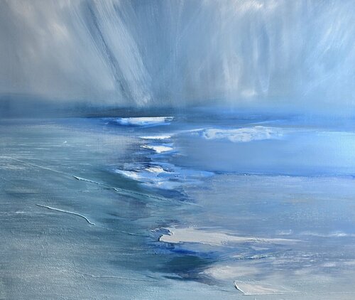 Am Meer sein III by Conny Niehoff, Painting for Sale on Select