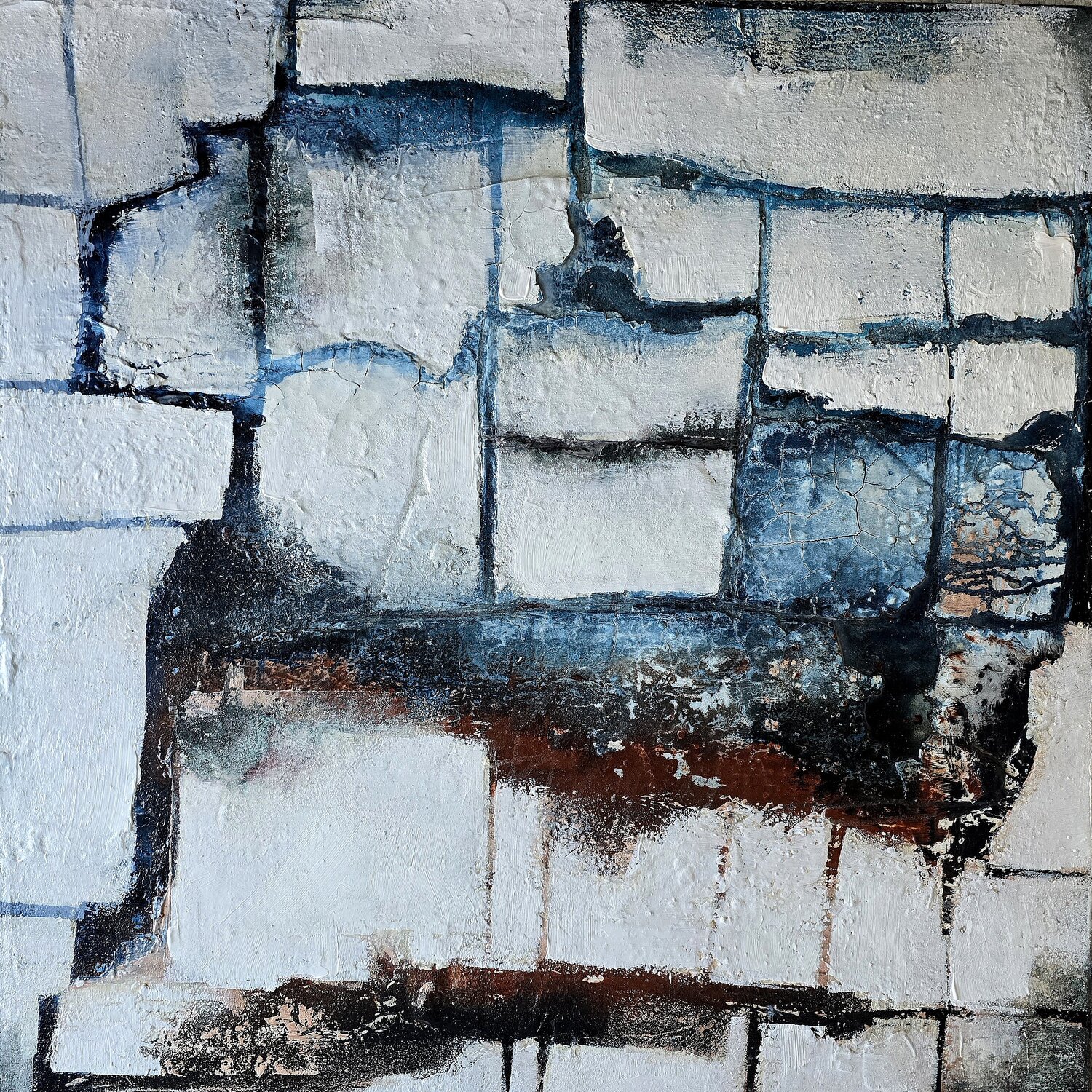 Alte Fassade Conny Niehoff Original painting for sale
