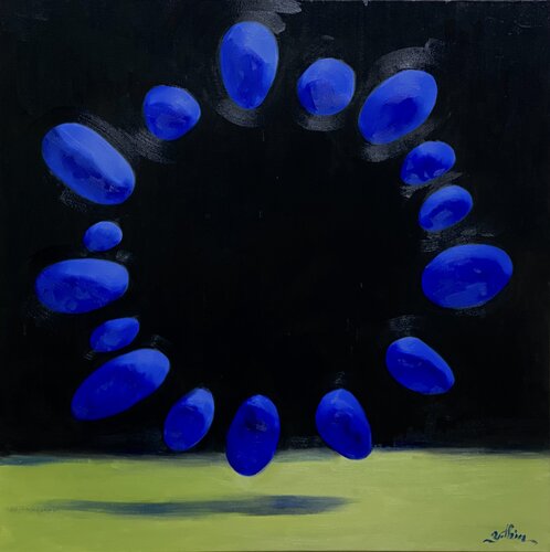 Contemplation by Yothin Kanokbanpot, Painting for Sale on Select