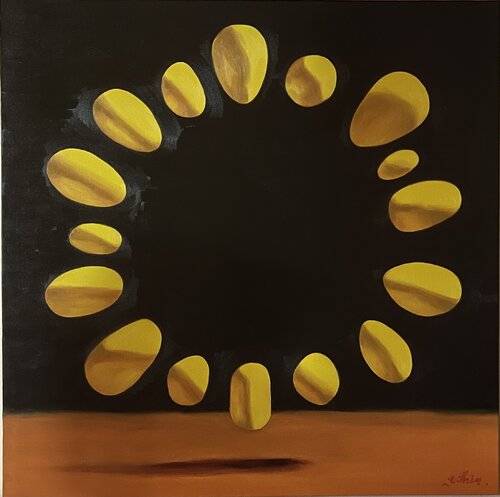 Wisdom by Yothin Kanokbanpot, Painting for Sale on Select