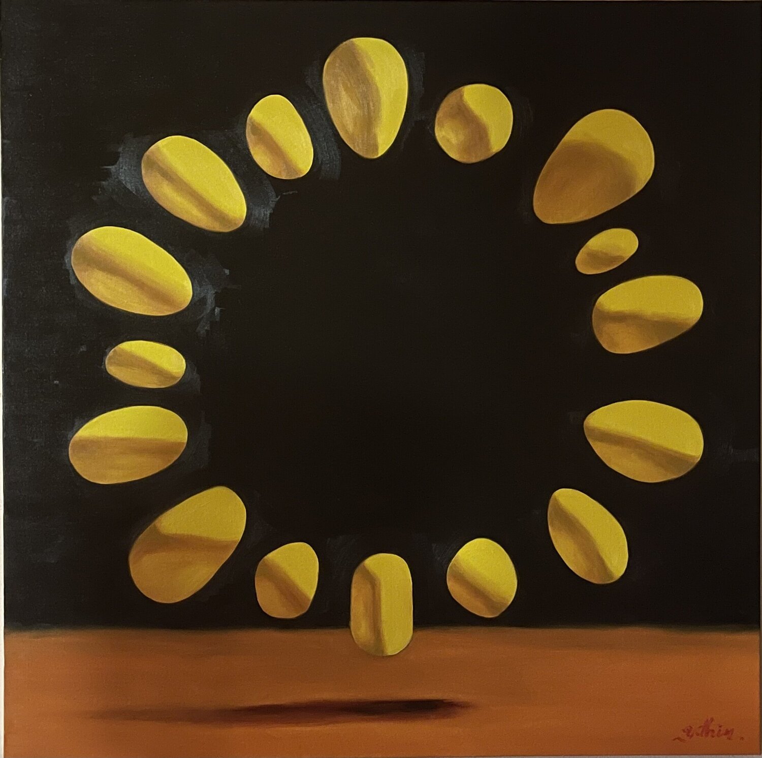 Wisdom Yothin Kanokbanpot Original painting for sale