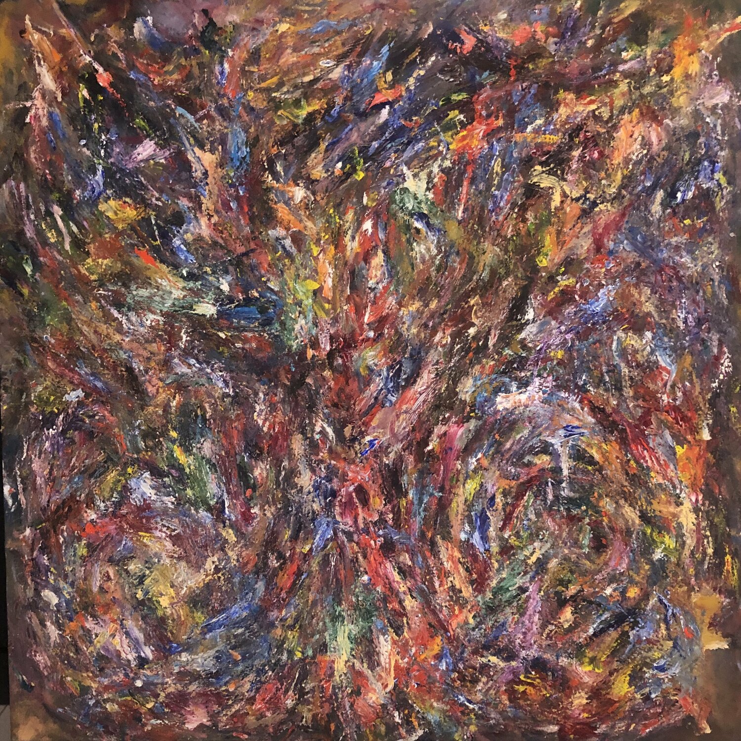 Smoothness of Nervous System Yothin Kanokbanpot Original painting for sale