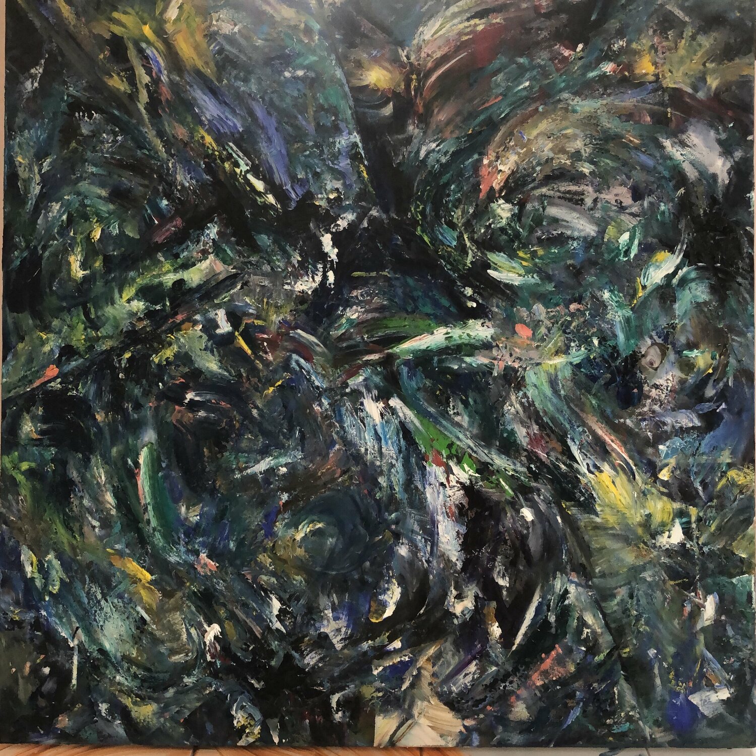 Untitled 13 Yothin Kanokbanpot Original painting for sale