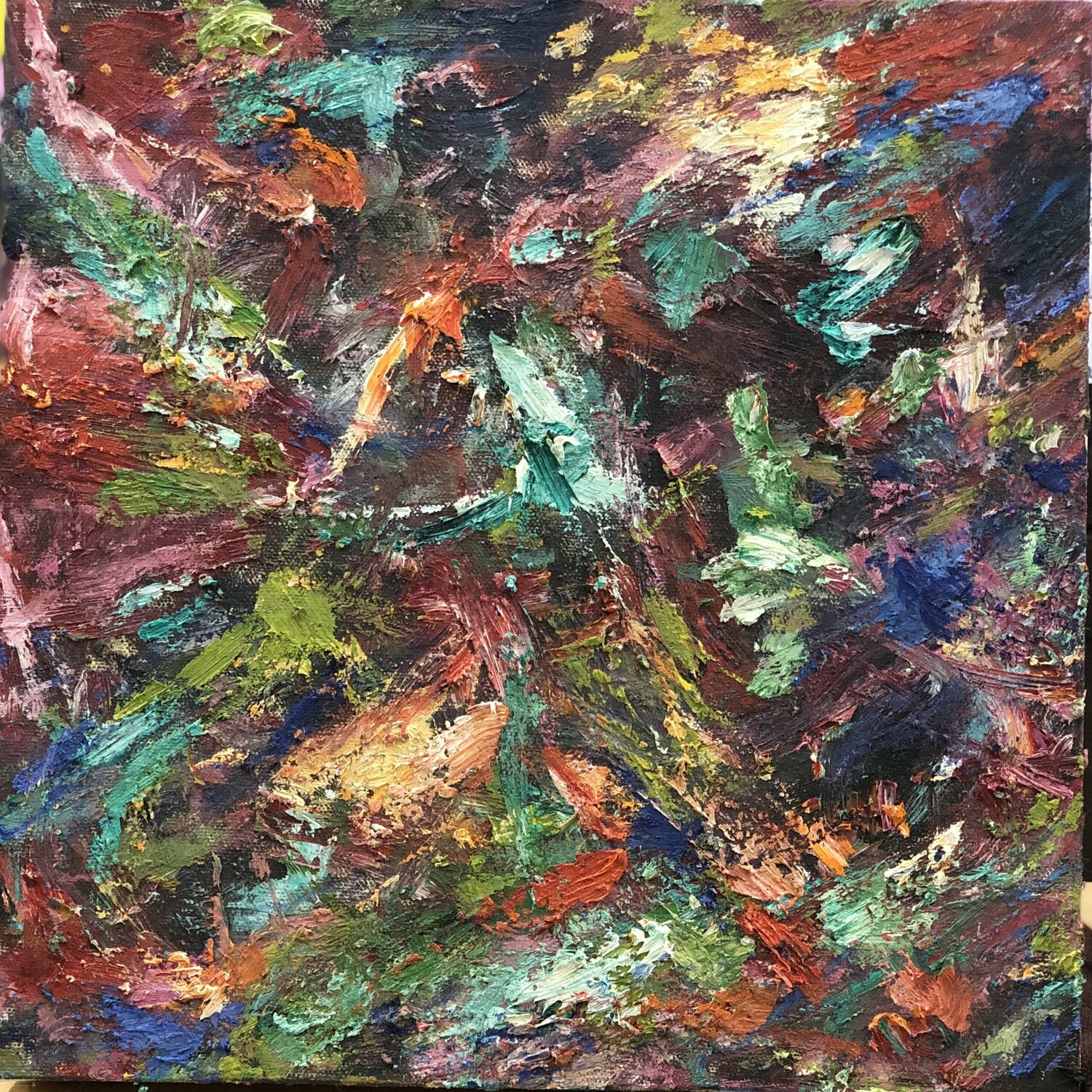 Early 12 Yothin Kanokbanpot Original painting for sale