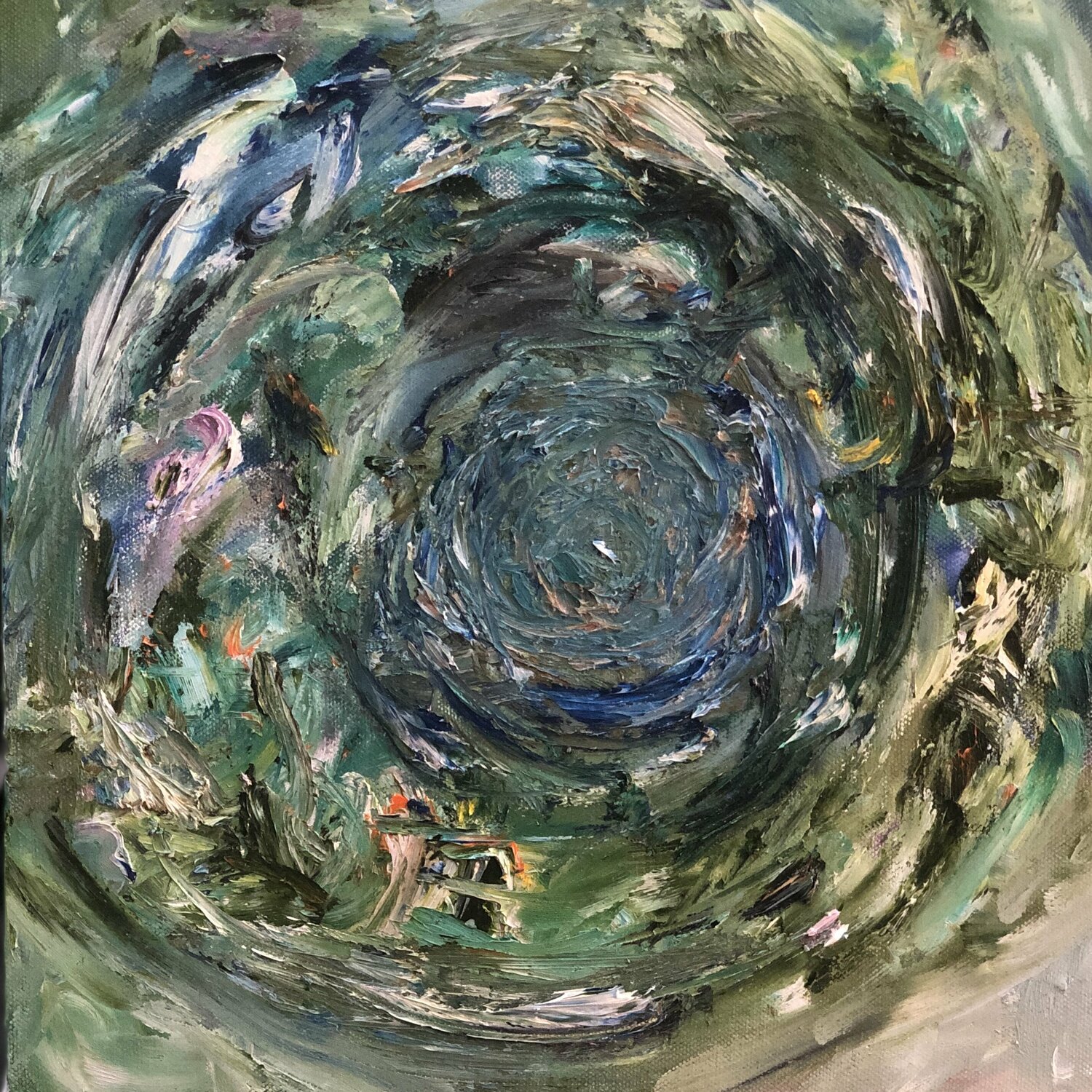 Early 35 Yothin Kanokbanpot Original painting for sale