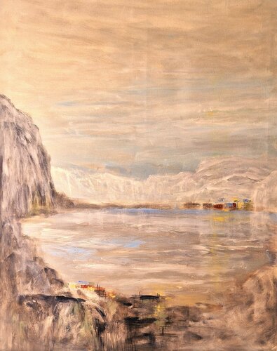 'Greenland no 3' by Aase Lind, Painting for Sale on Select